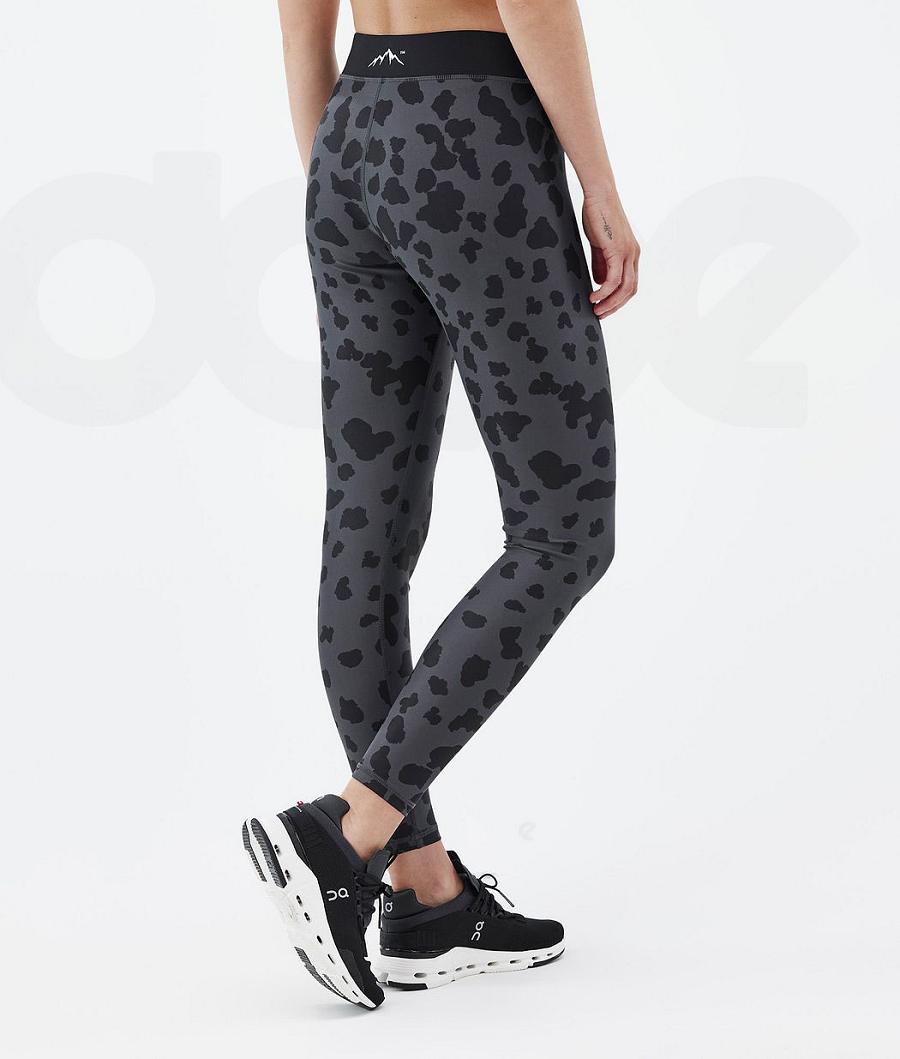 Dope Razor Dots Donna Leggings Nere | ITDN3823