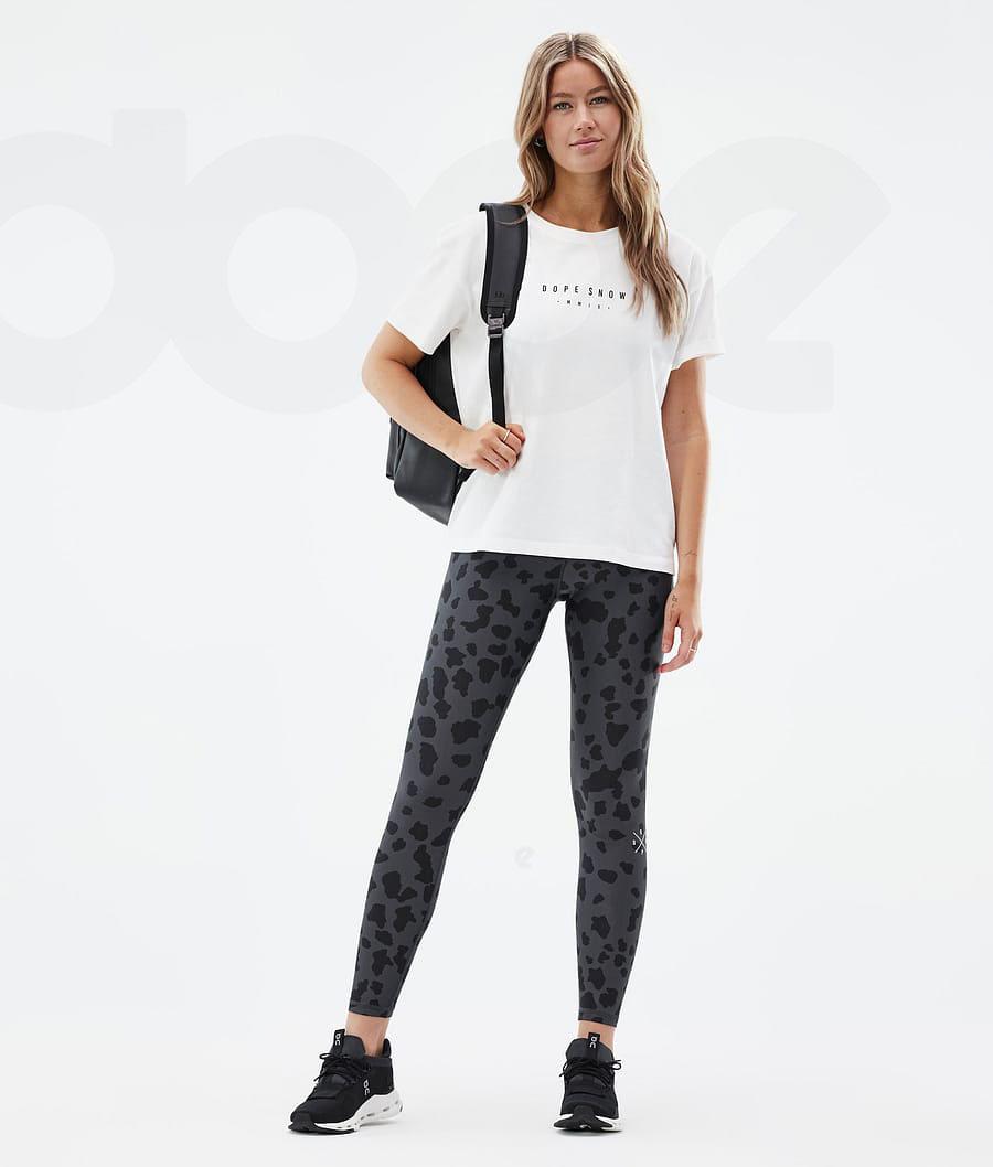 Dope Razor Dots Donna Leggings Nere | ITDN3823