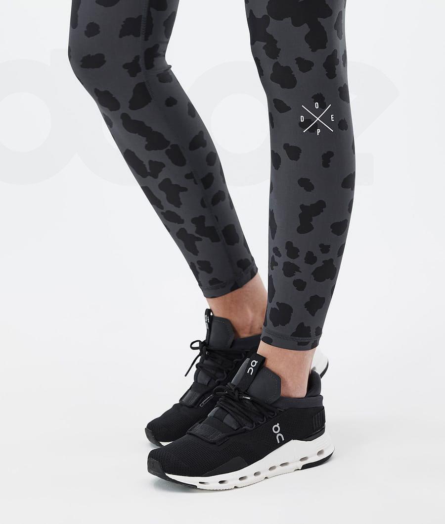 Dope Razor Dots Donna Leggings Nere | ITDN3823