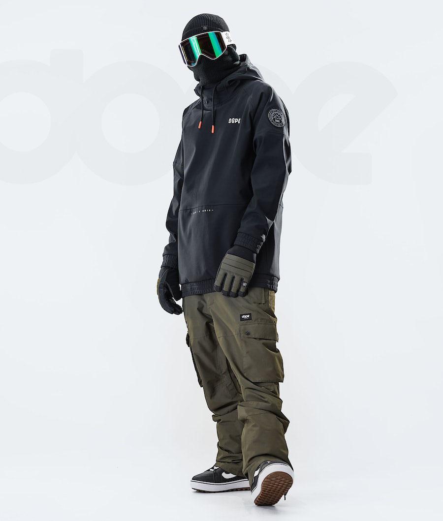 Dope Rogue Uomo Giacche Snowboard Nere | ITUT2818