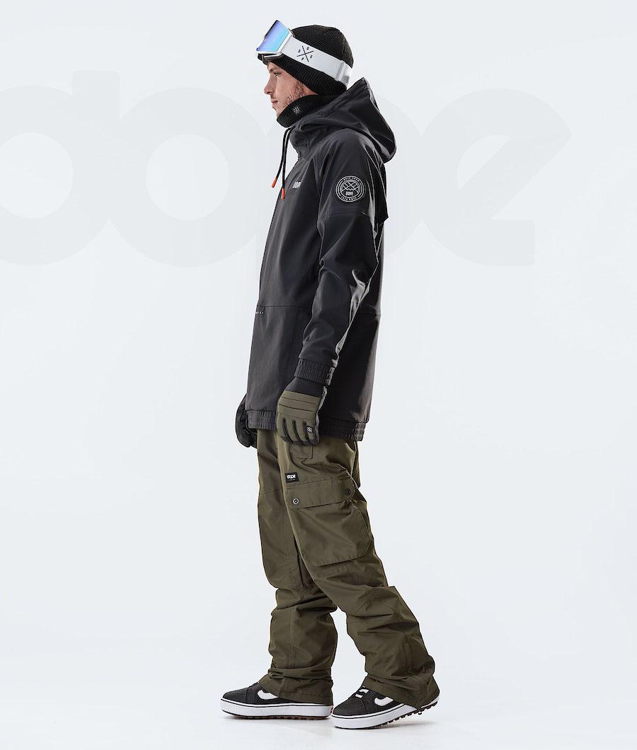 Dope Rogue Uomo Giacche Snowboard Nere | ITUT2818