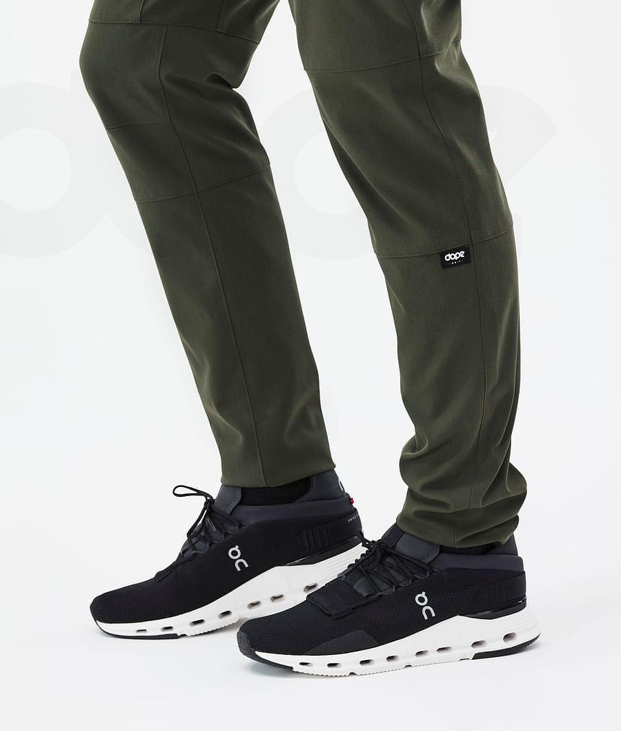 Dope Rover Tech Uomo Pantaloni Outdoor Verde Oliva Verdi | ITCE2687