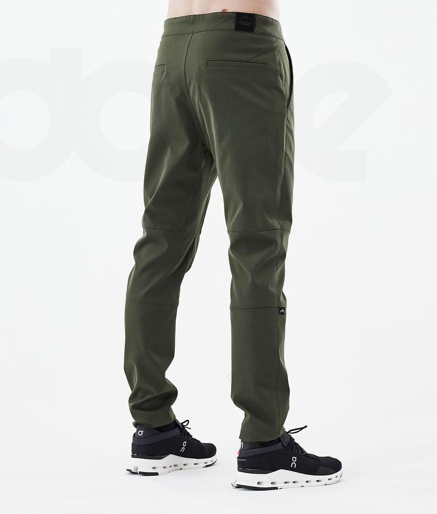 Dope Rover Tech Uomo Pantaloni Outdoor Verde Oliva Verdi | ITCE2687