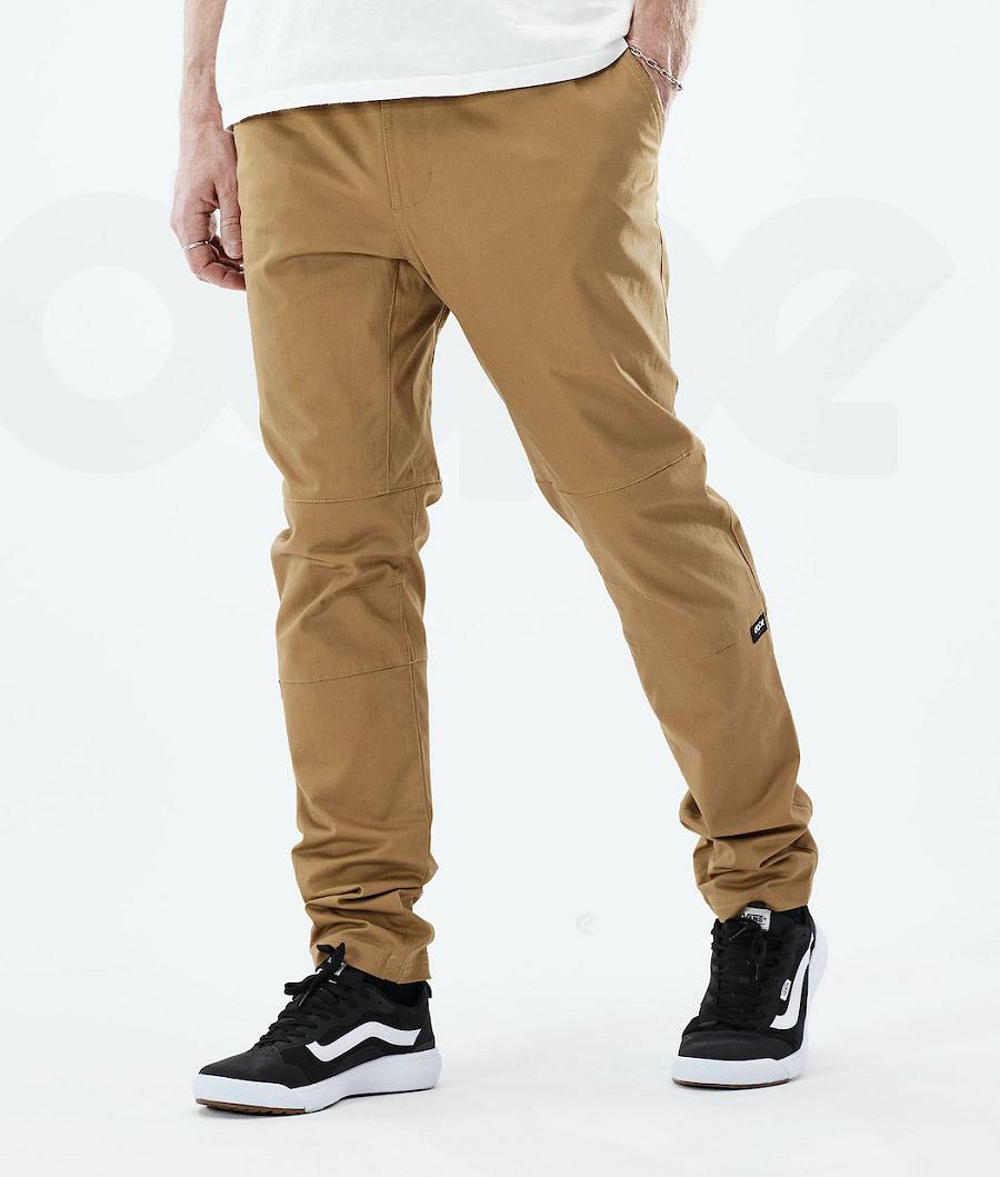 Dope Rover Uomo Pantaloni Outdoor Oro | ITQZ2682