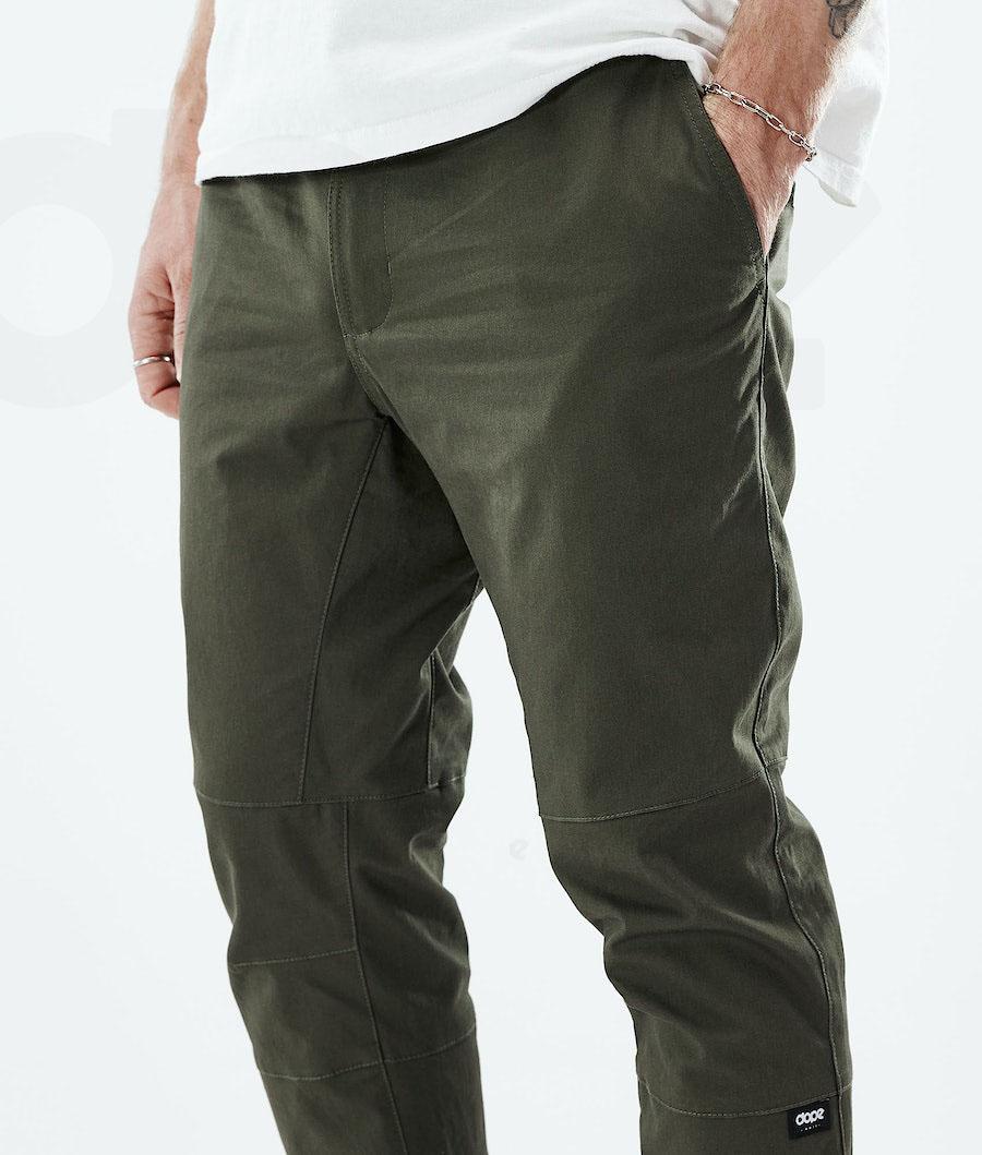 Dope Rover Uomo Pantaloni Outdoor Verde Oliva Verdi | ITMA2683