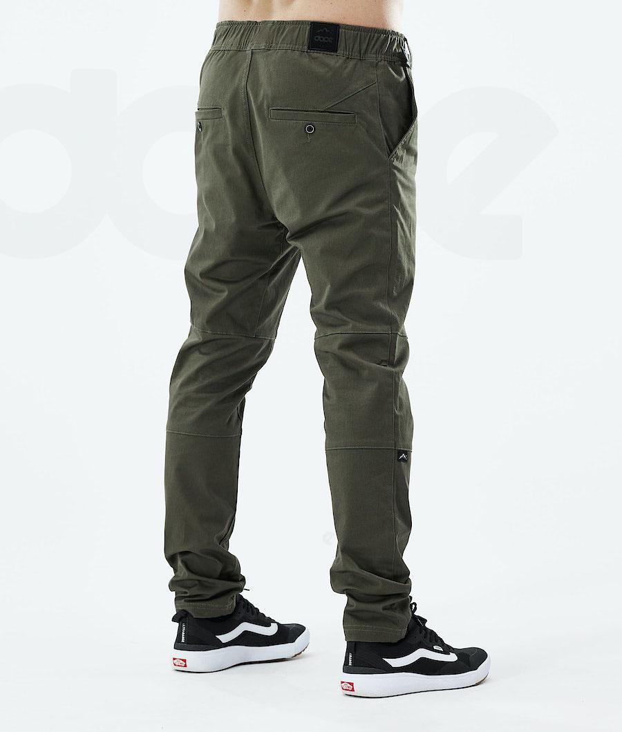 Dope Rover Uomo Pantaloni Outdoor Verde Oliva Verdi | ITMA2683