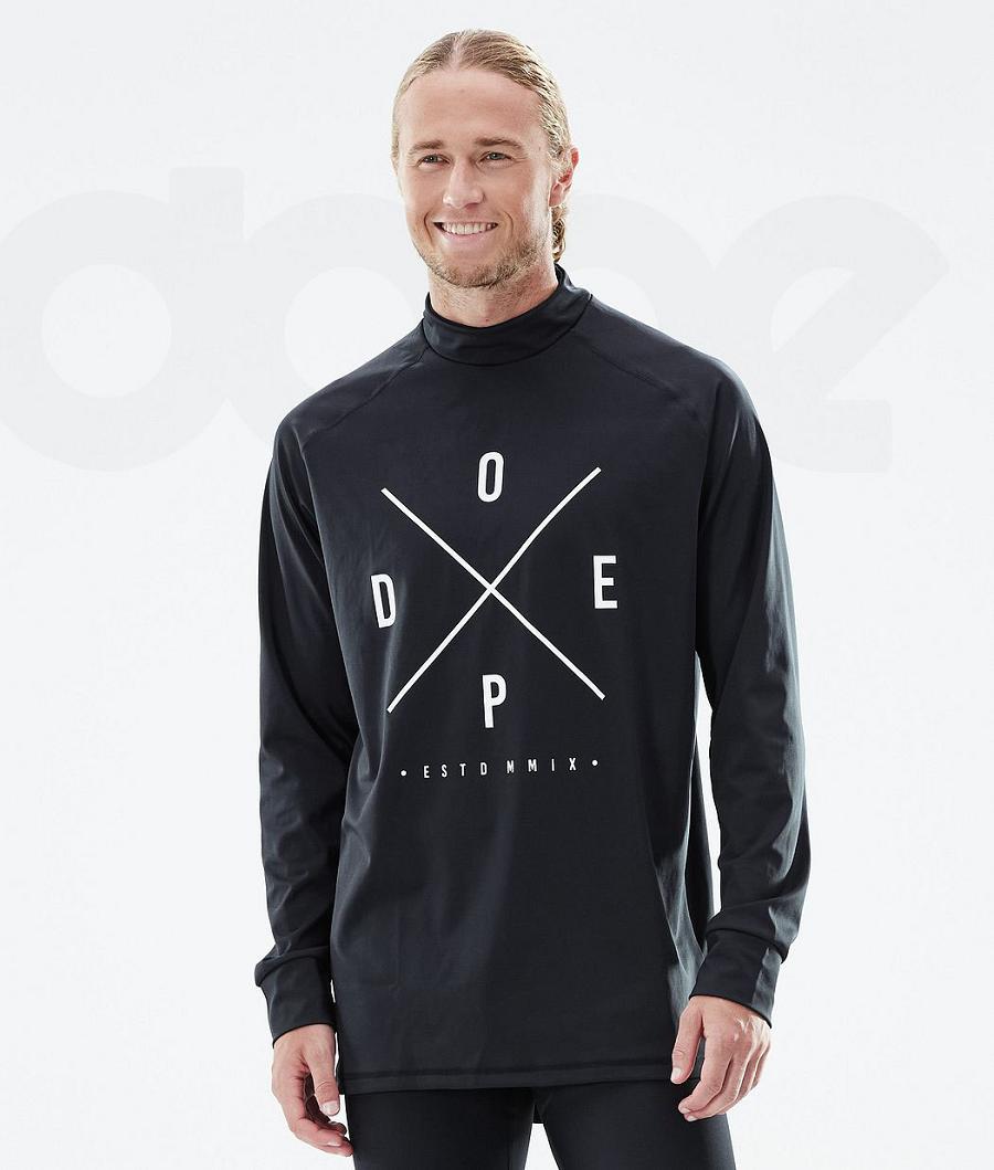 Dope Snuggle 2X-Up 2021 Uomo Maglia Termica Nere | ITHK3067