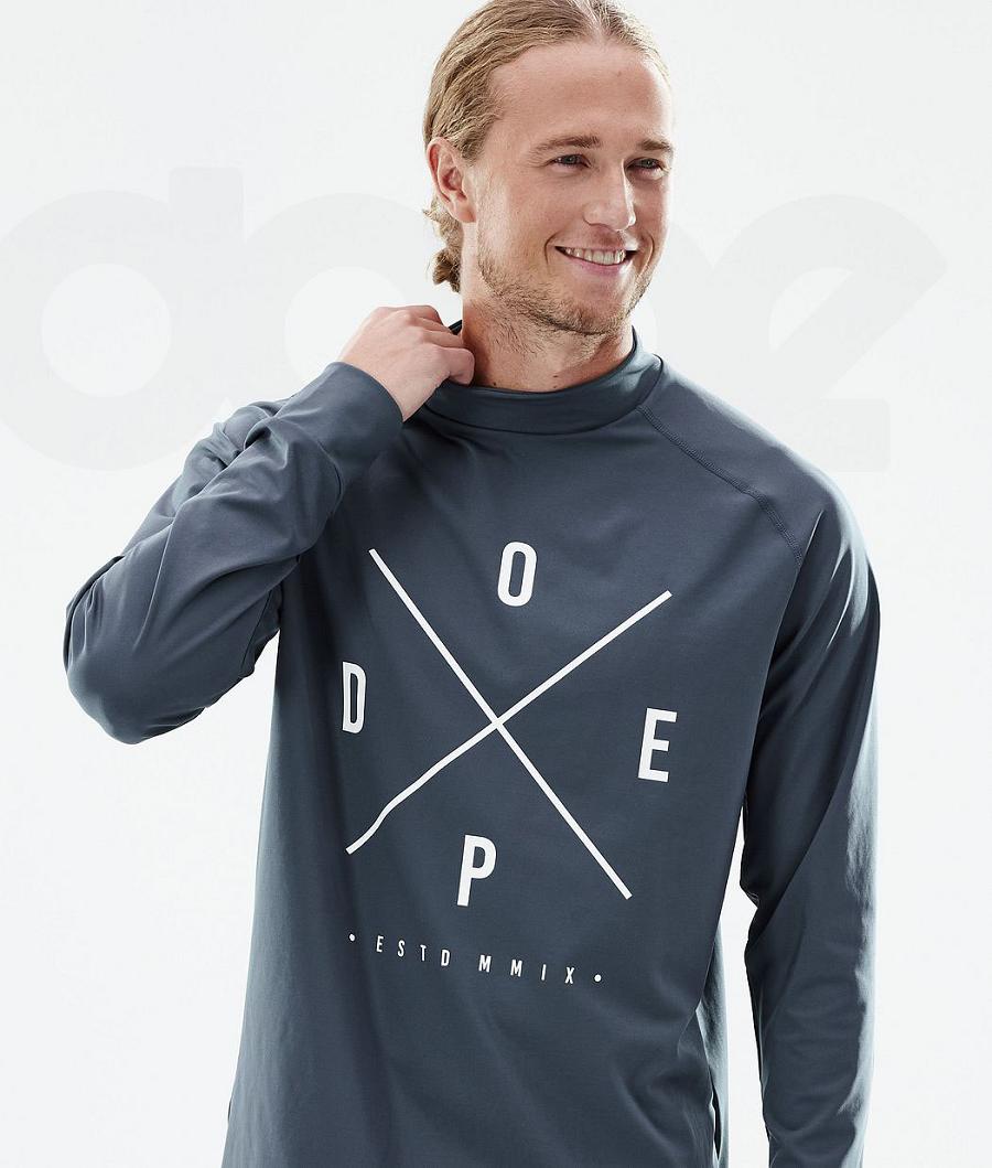 Dope Snuggle 2X-Up Uomo Maglia Termica Blu | ITWY3063