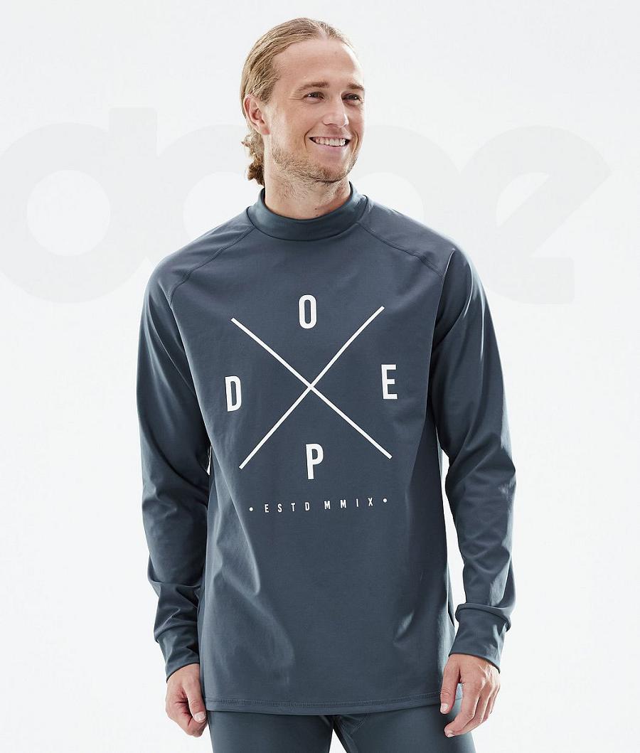 Dope Snuggle 2X-Up Uomo Maglia Termica Blu | ITWY3063