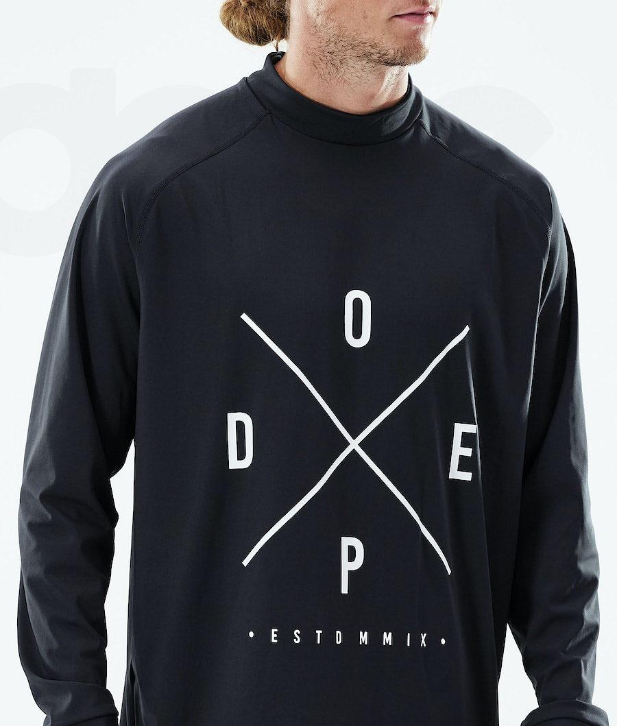 Dope Snuggle 2X-Up Uomo Maglia Termica Nere | ITNB3066