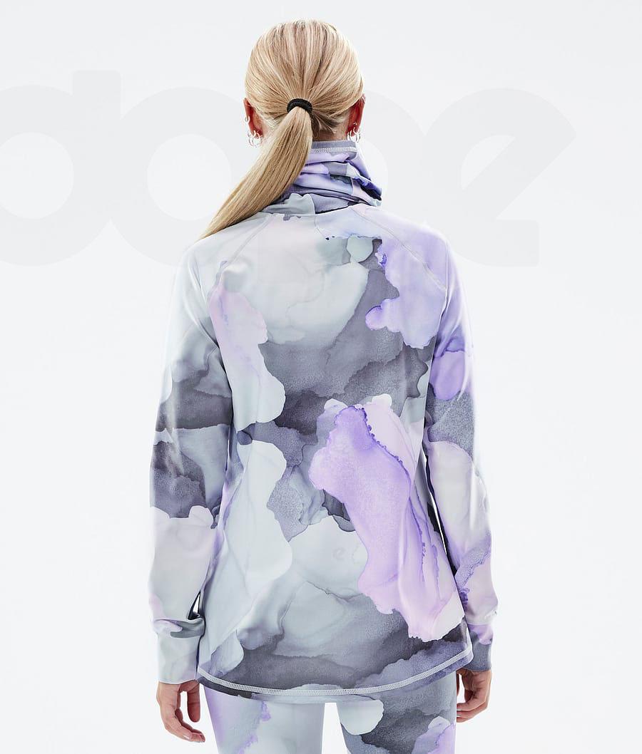 Dope Snuggle W 2X-Up Blot Donna Maglia Termica Viola Colorate | ITGL3898