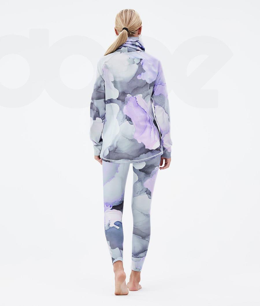 Dope Snuggle W 2X-Up Blot Donna Maglia Termica Viola Colorate | ITGL3898