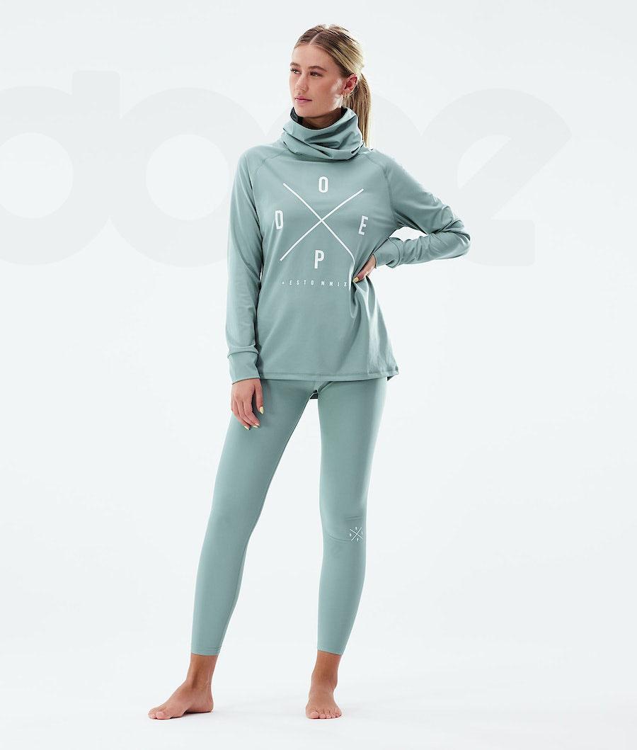 Dope Snuggle W 2X-Up Donna Maglia Termica Aqua | ITNB3889