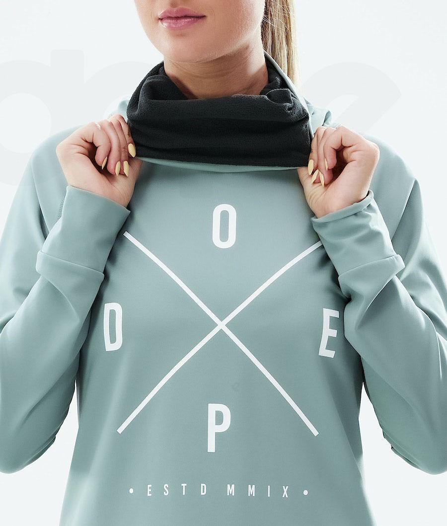 Dope Snuggle W 2X-Up Donna Maglia Termica Aqua | ITNB3889