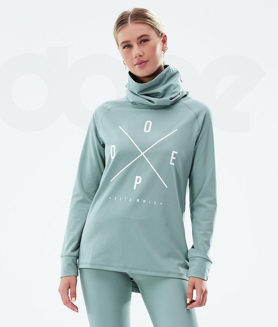 Dope Snuggle W 2X-Up Donna Maglia Termica Aqua | ITNB3889