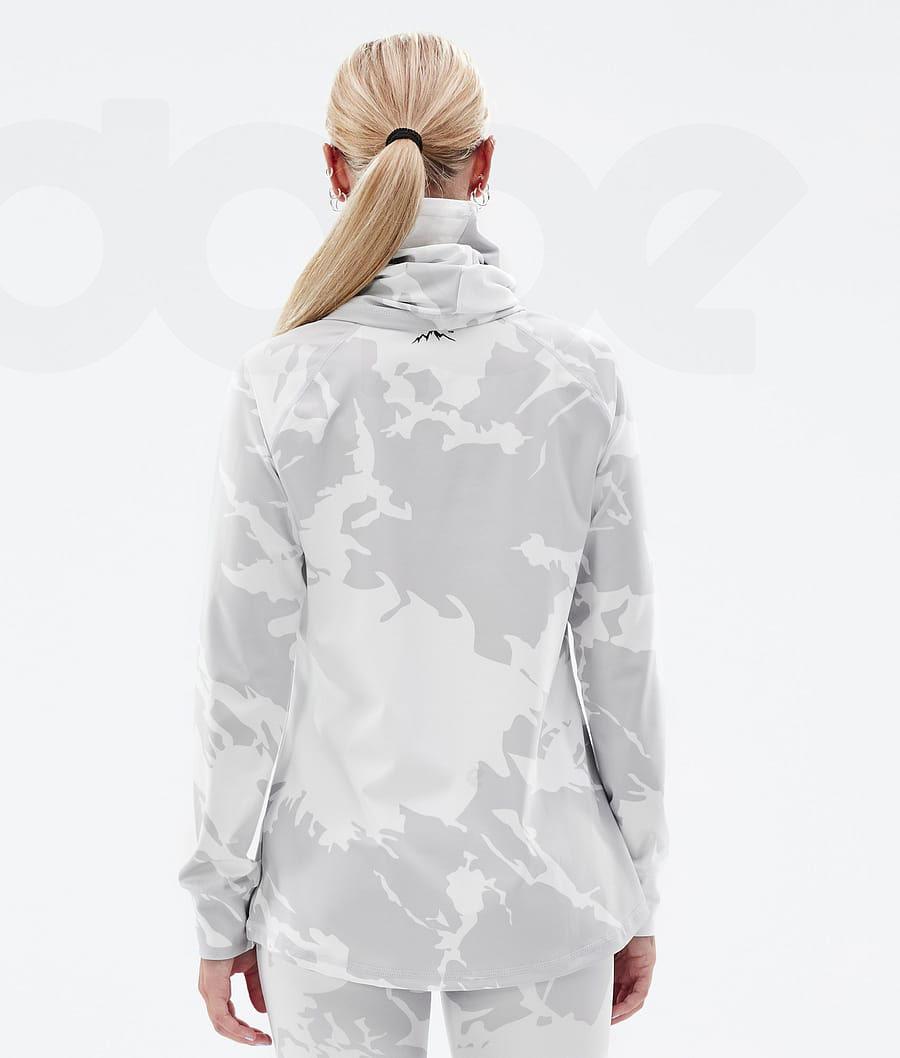 Dope Snuggle W 2X-Up Donna Maglia Termica Grigie Camouflage | ITPQ3896