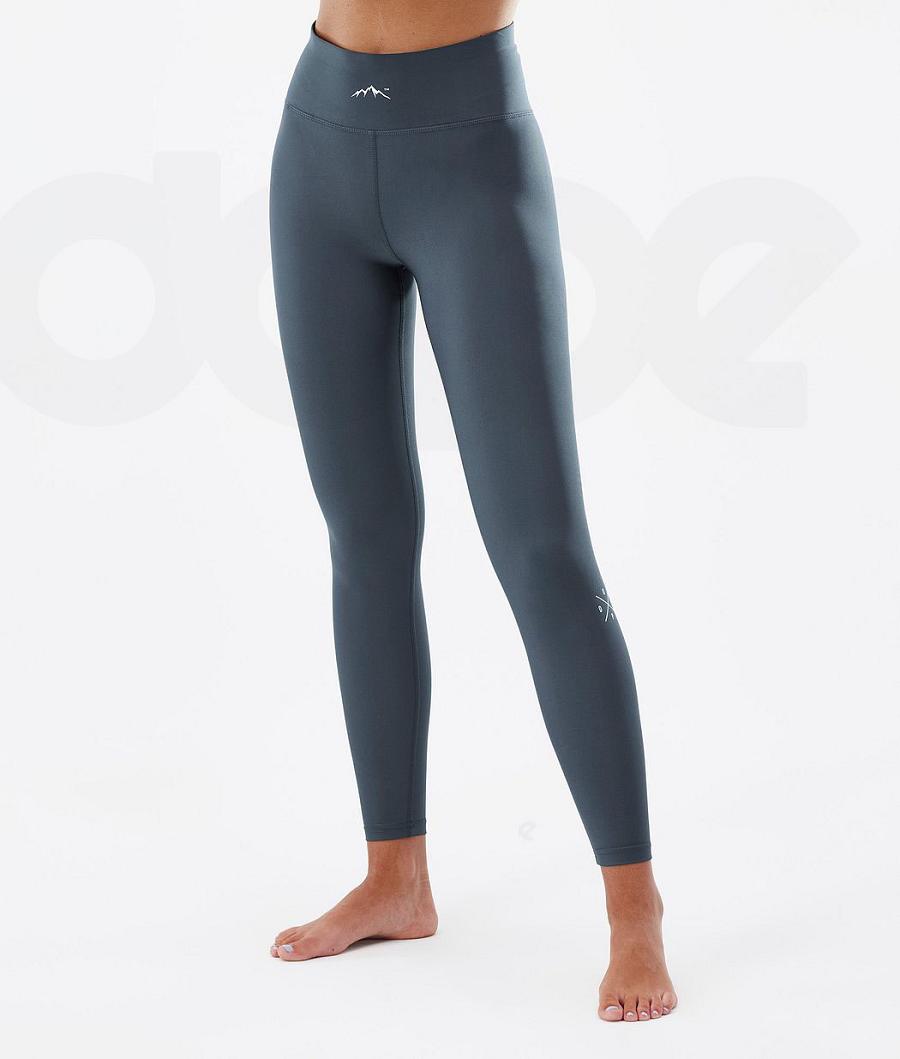 Dope Snuggle W 2X-Up Donna Pantaloni Termici Blu | ITIS3905