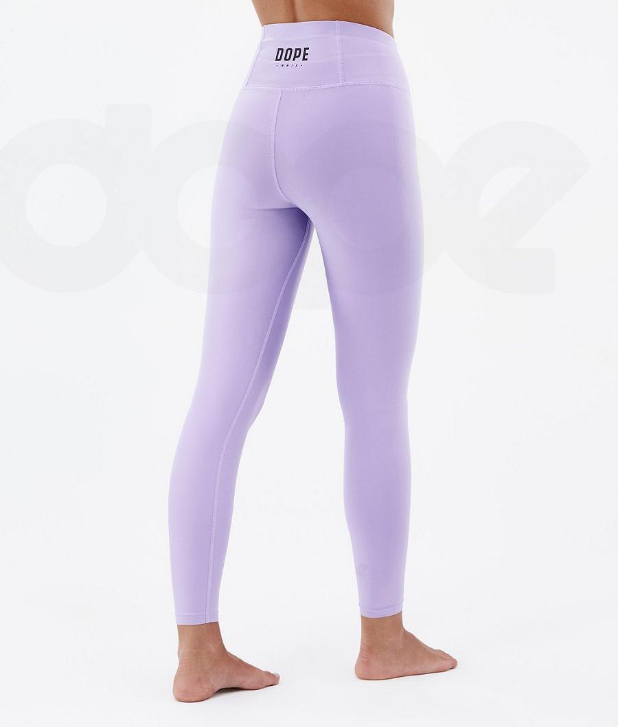 Dope Snuggle W 2X-Up Donna Pantaloni Termici Viola | ITNB3914