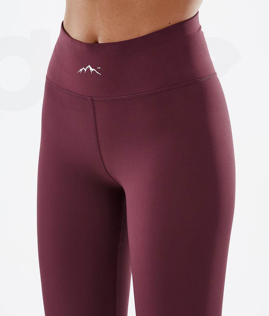 Dope Snuggle W 2X-Up Donna Pantaloni Termici Bordeaux | ITQZ3912