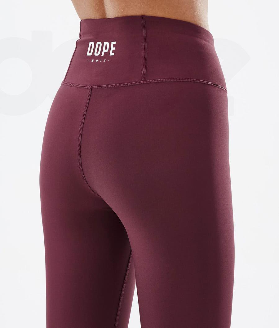 Dope Snuggle W 2X-Up Donna Pantaloni Termici Bordeaux | ITQZ3912