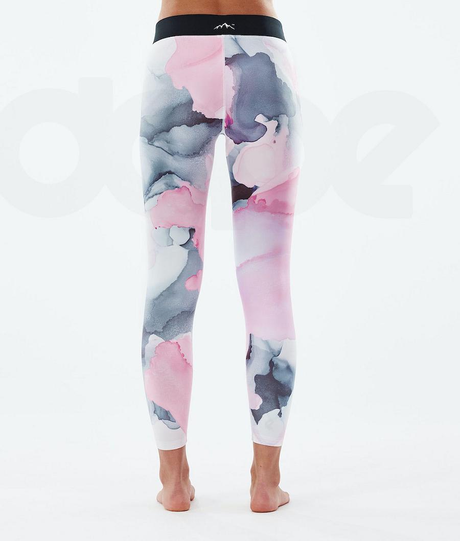 Dope Snuggle W 2X-Up Donna Pantaloni Termici Blu Colorate | ITRW3909