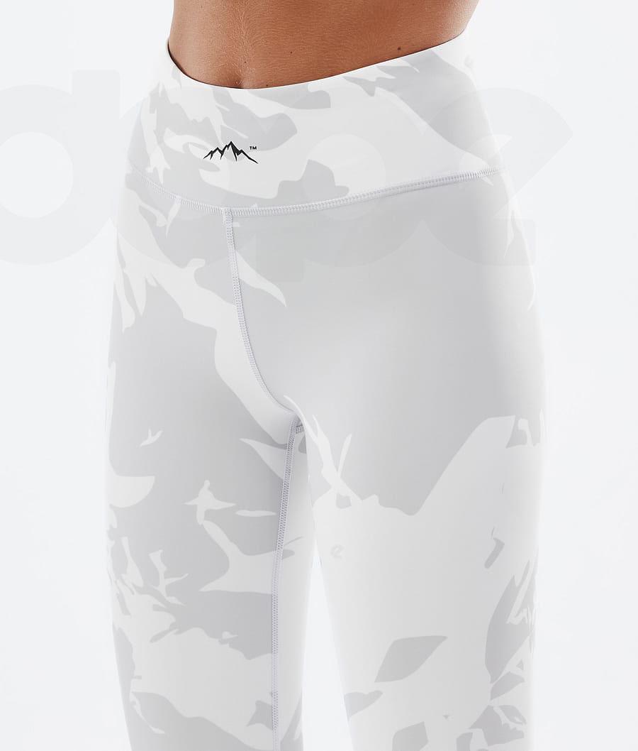 Dope Snuggle W 2X-Up Donna Pantaloni Termici Grigie Camouflage | ITUT3906