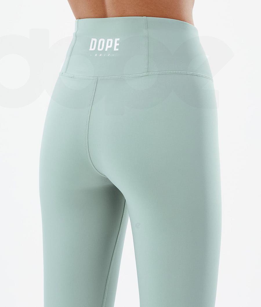 Dope Snuggle W 2X-Up Donna Pantaloni Termici Verdi | ITYU3907