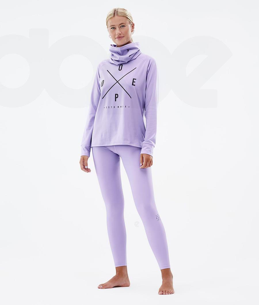 Dope Snuggle W 2X-Up Faded Donna Maglia Termica Viola | ITDN3900