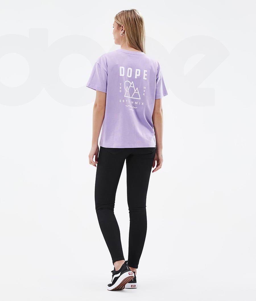 Dope Standard W Summit Donna Magliette Viola | ITQZ3783