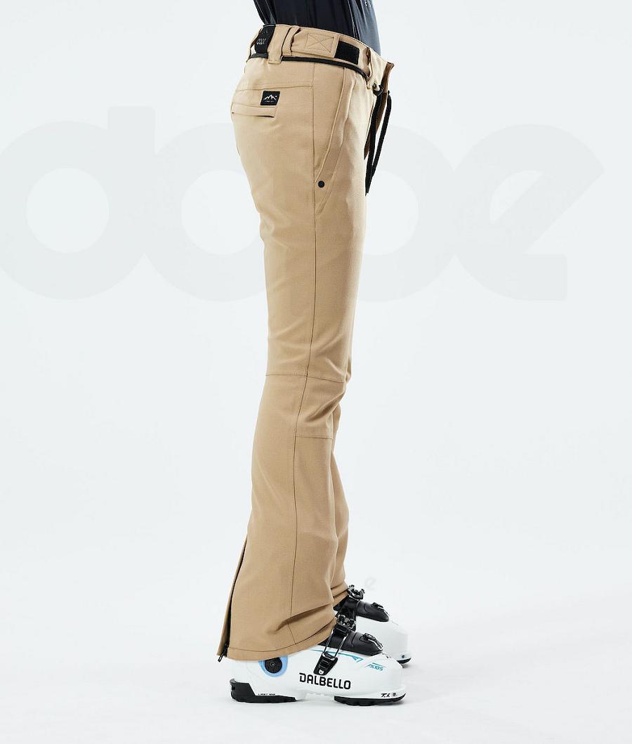 Dope Tigress W 2021 Donna Pantaloni Da Sci Khaki | ITTV3362