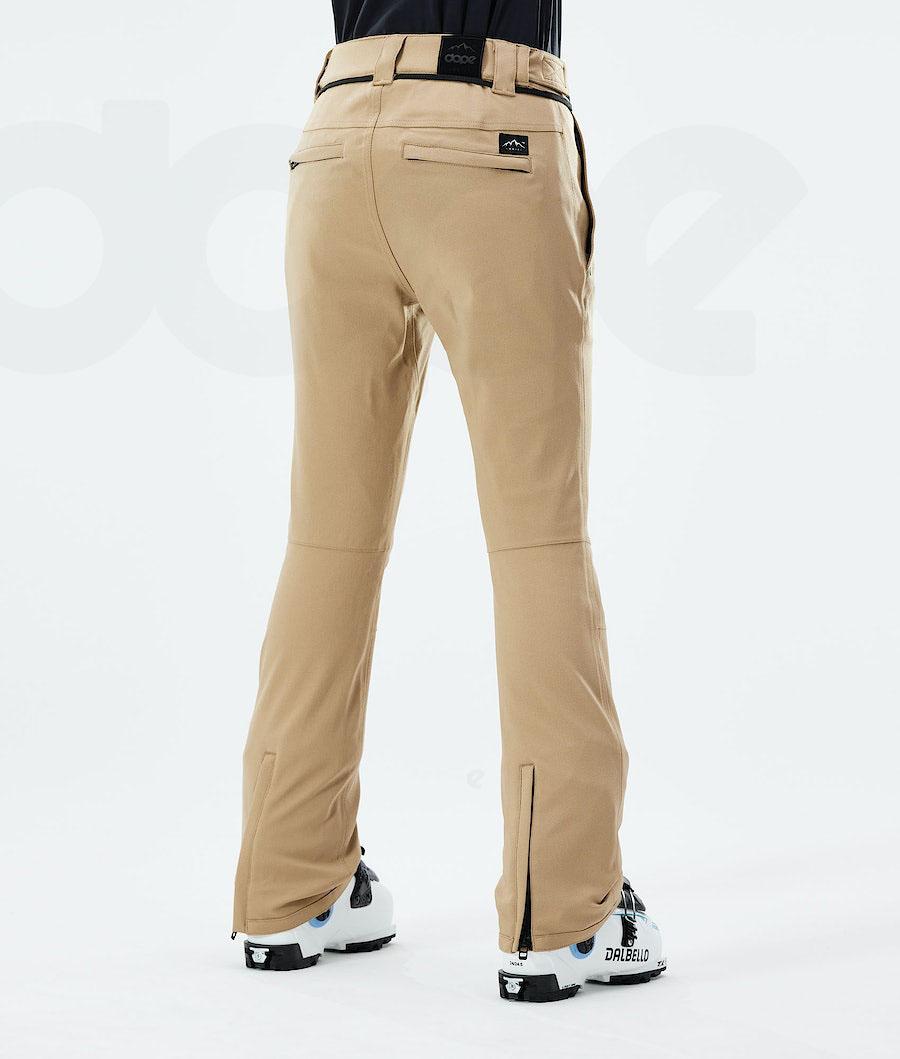 Dope Tigress W 2021 Donna Pantaloni Da Sci Khaki | ITTV3362