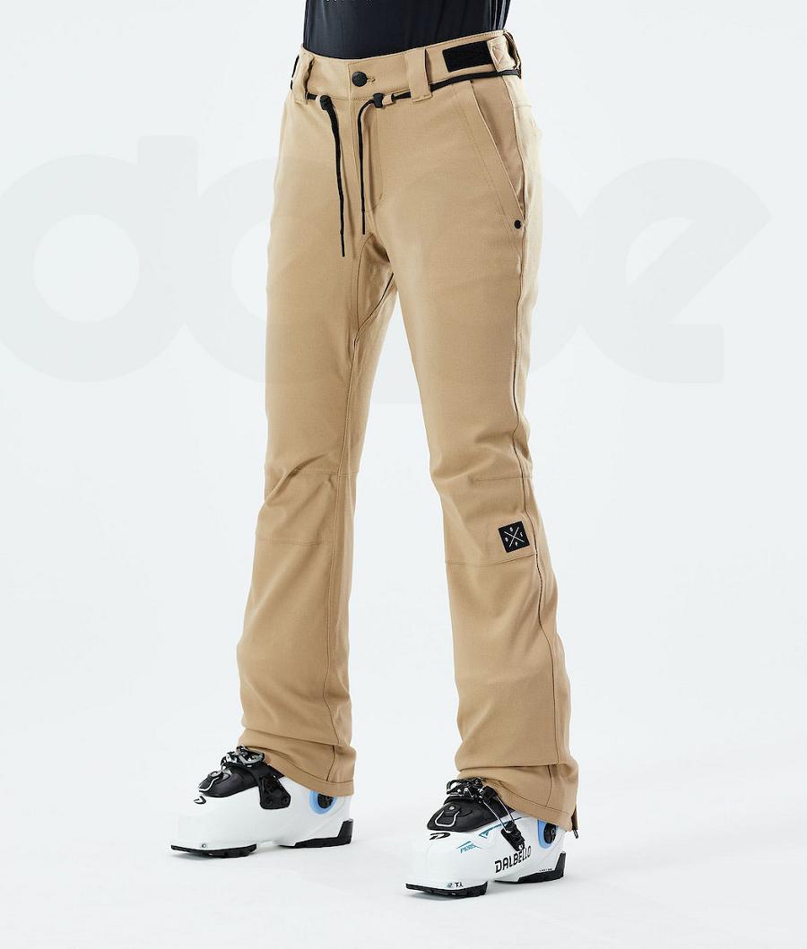 Dope Tigress W 2021 Donna Pantaloni Da Sci Khaki | ITTV3362