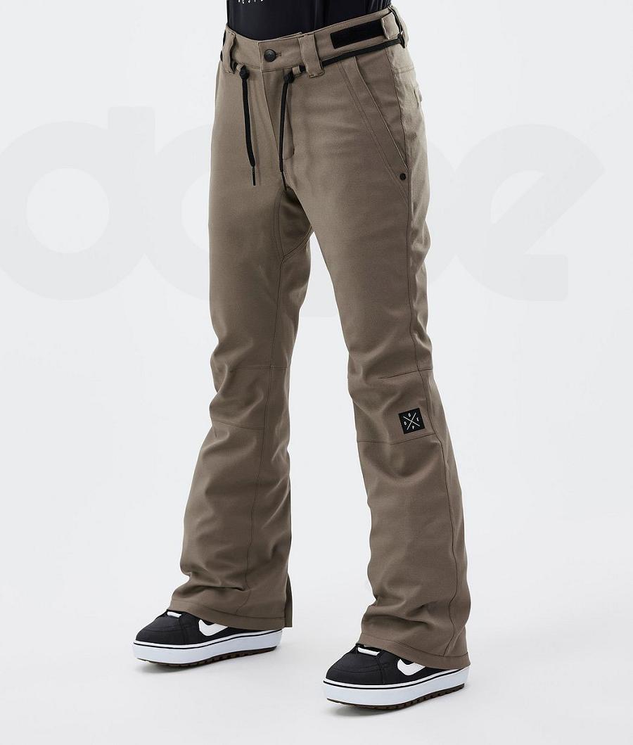 Dope Tigress W Donna Pantaloni Snowboard Caffè | ITWY3294