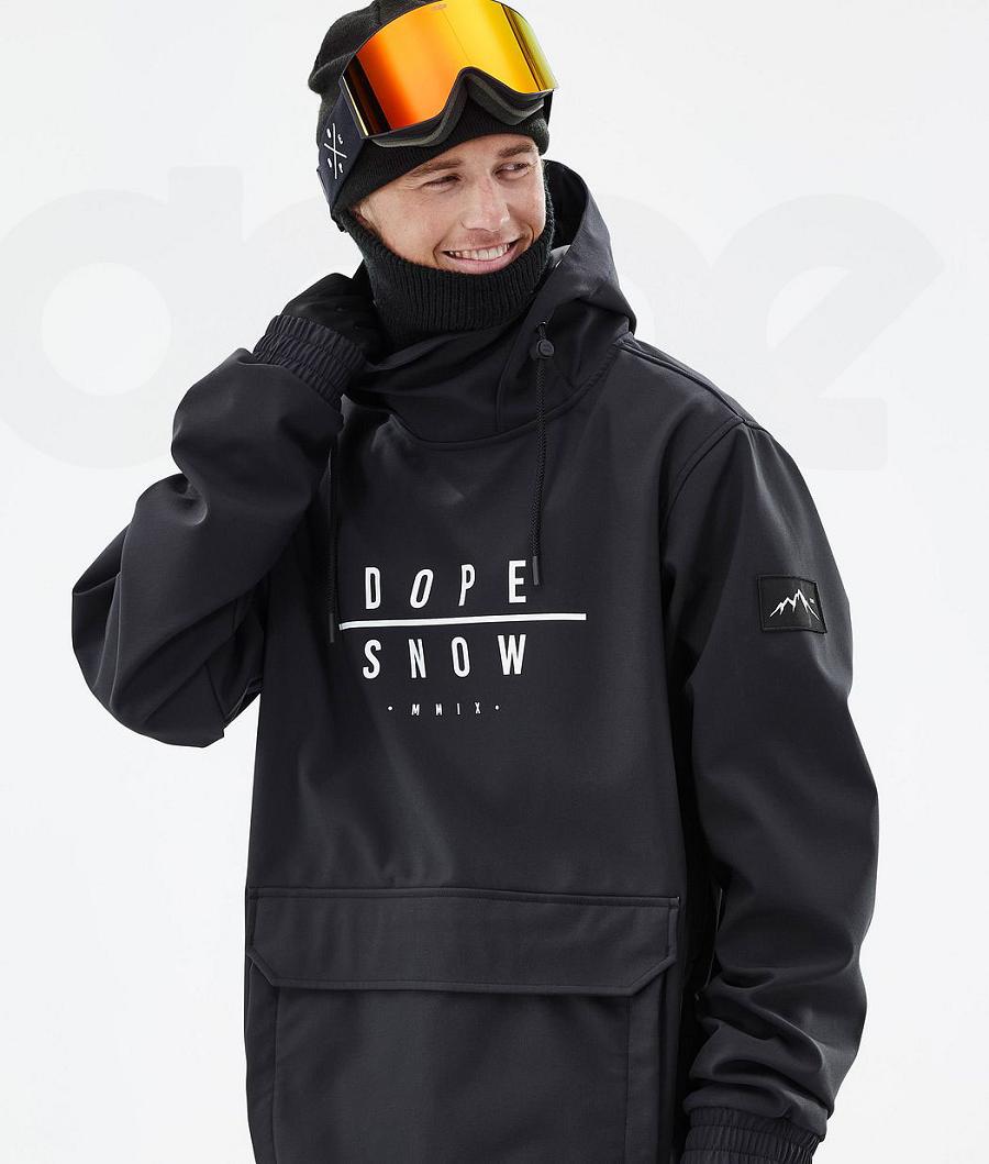 Dope Wylie DS Uomo Giacche Da Sci Nere | ITXF2946