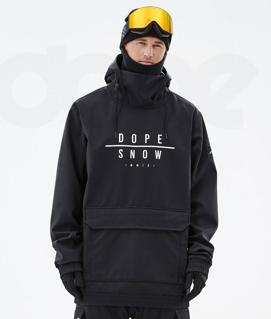 Dope Wylie DS Uomo Giacche Da Sci Nere | ITXF2946