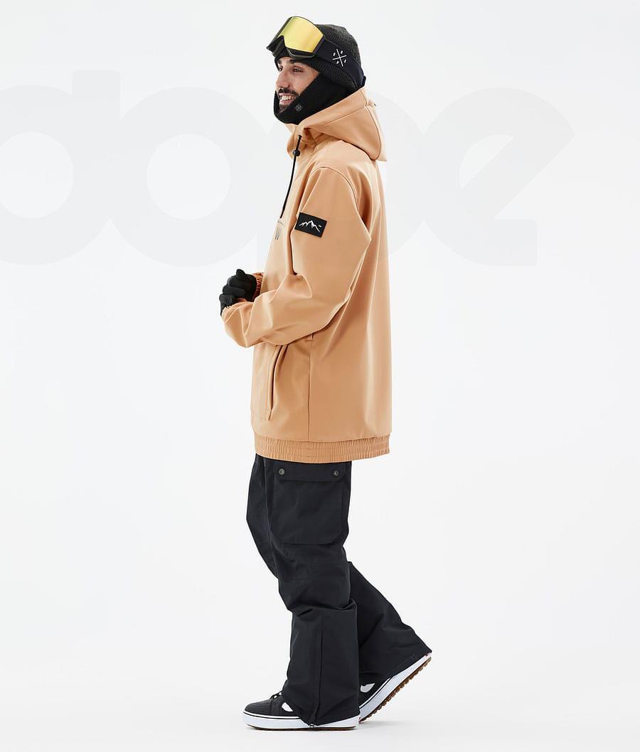 Dope Wylie DS Uomo Giacche Snowboard Khaki Gialle | ITEX2822