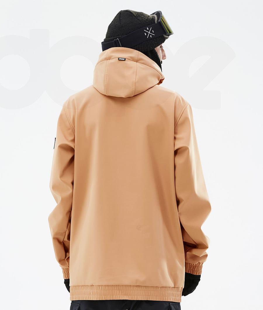 Dope Wylie DS Uomo Giacche Snowboard Khaki Gialle | ITEX2822