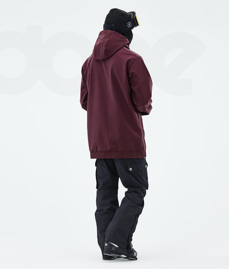 Dope Wylie Patch Uomo Giacche Da Sci Bordeaux | ITSO2955