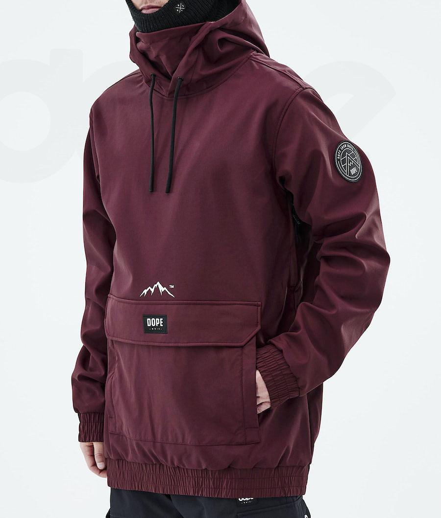 Dope Wylie Patch Uomo Giacche Da Sci Bordeaux | ITSO2955