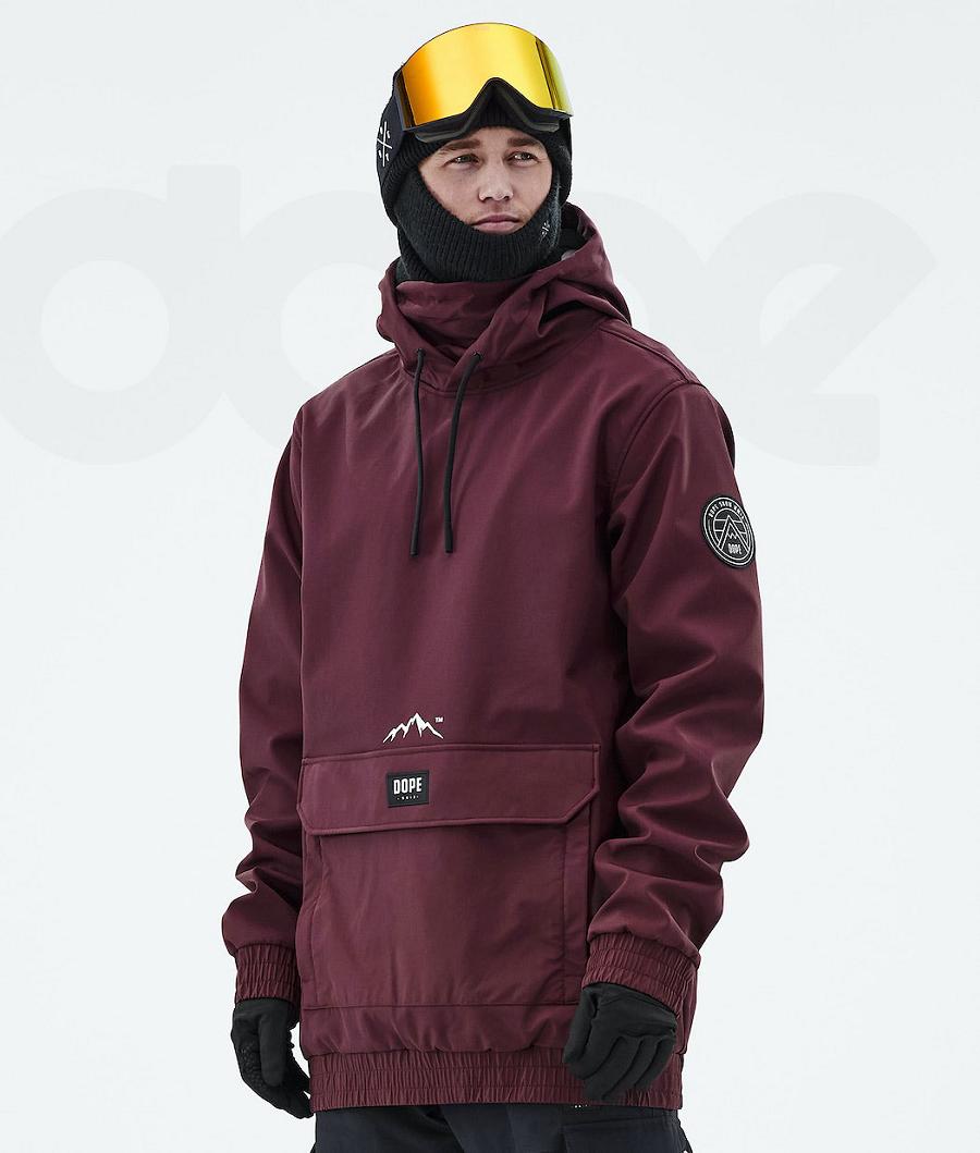 Dope Wylie Patch Uomo Giacche Da Sci Bordeaux | ITSO2955