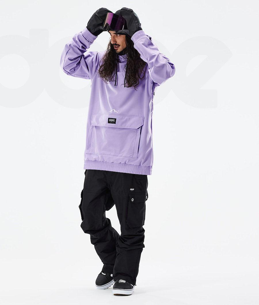 Dope Wylie Patch Uomo Giacche Snowboard Viola | ITBC2827