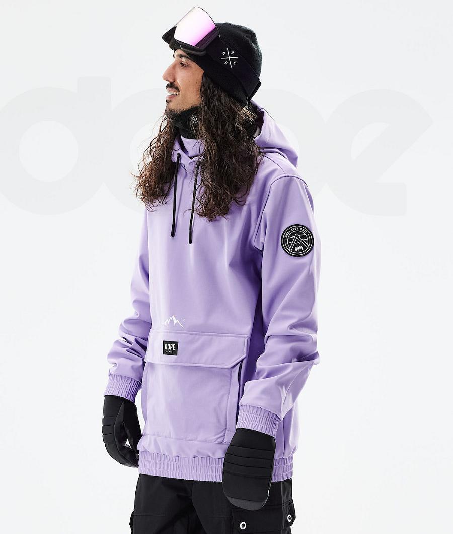 Dope Wylie Patch Uomo Giacche Snowboard Viola | ITBC2827