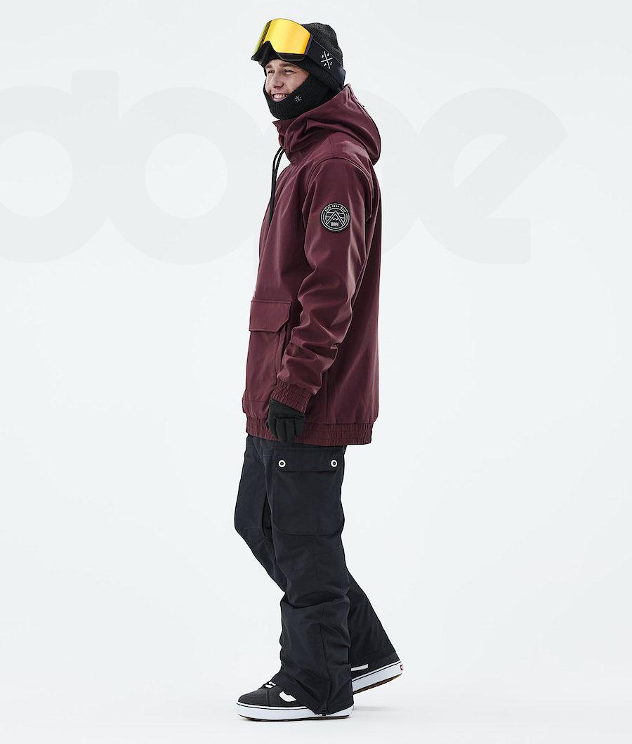 Dope Wylie Patch Uomo Giacche Snowboard Bordeaux | ITZG2831