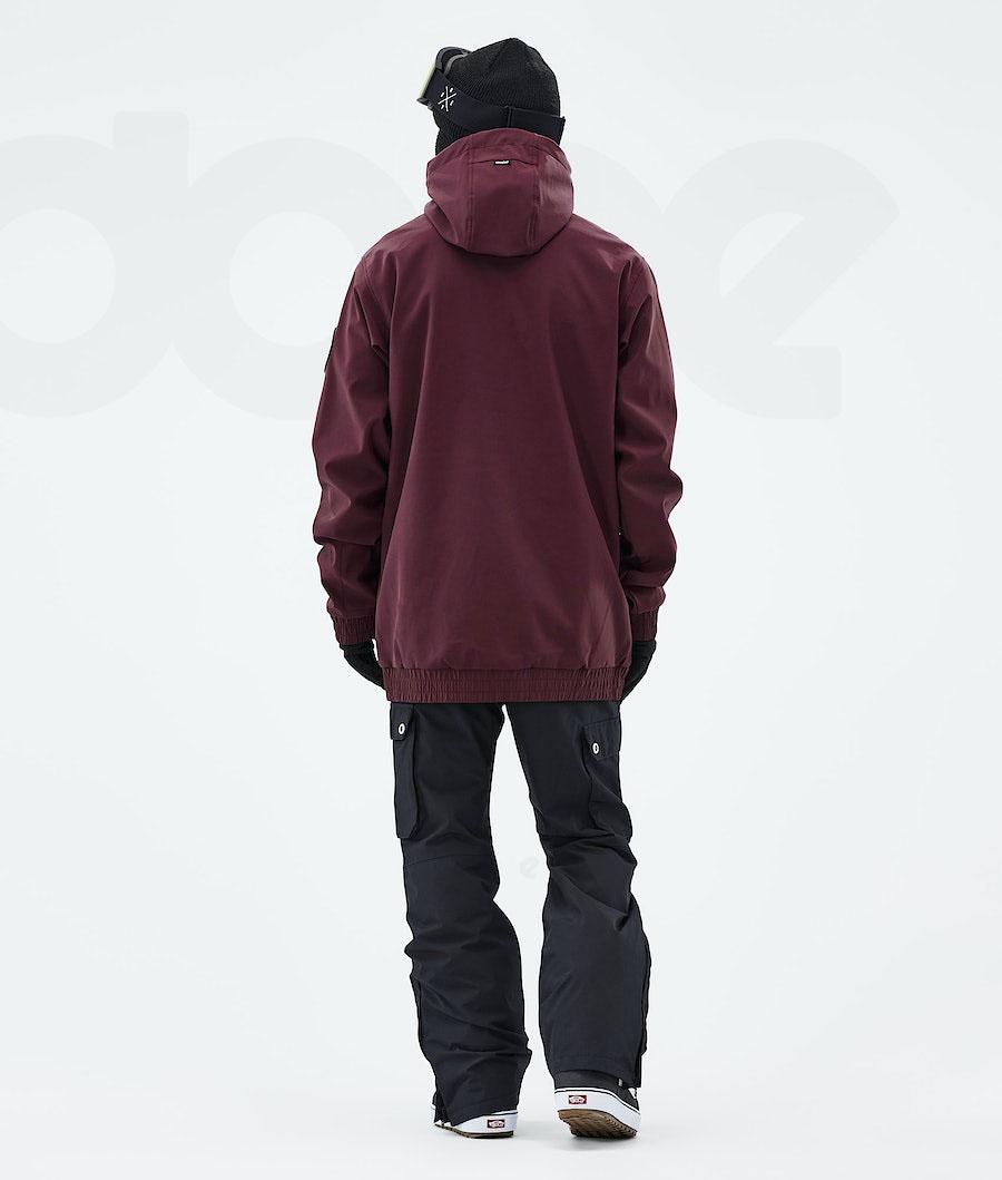 Dope Wylie Patch Uomo Giacche Snowboard Bordeaux | ITZG2831