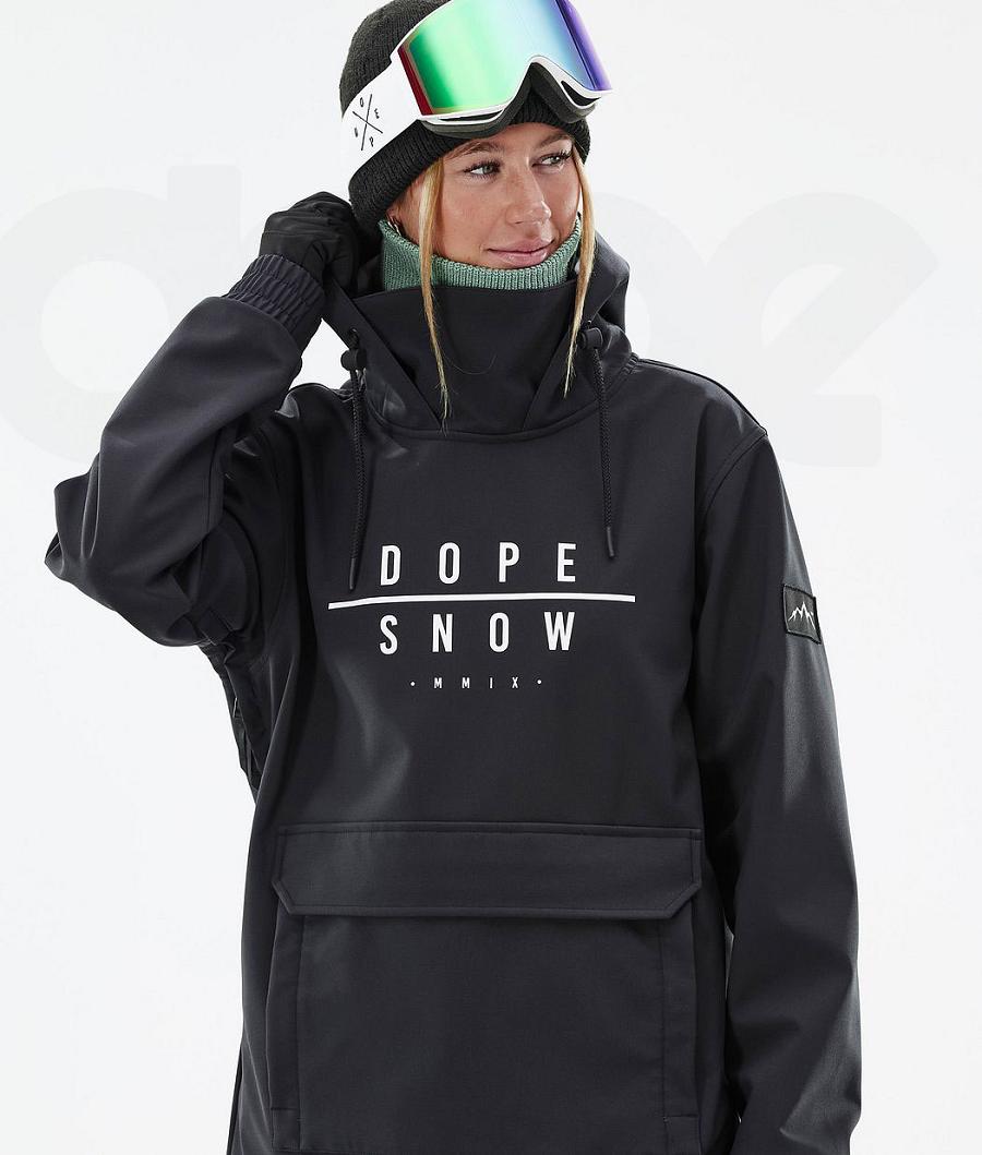 Dope Wylie W DS Donna Giacche Da Sci Nere | ITPQ3688