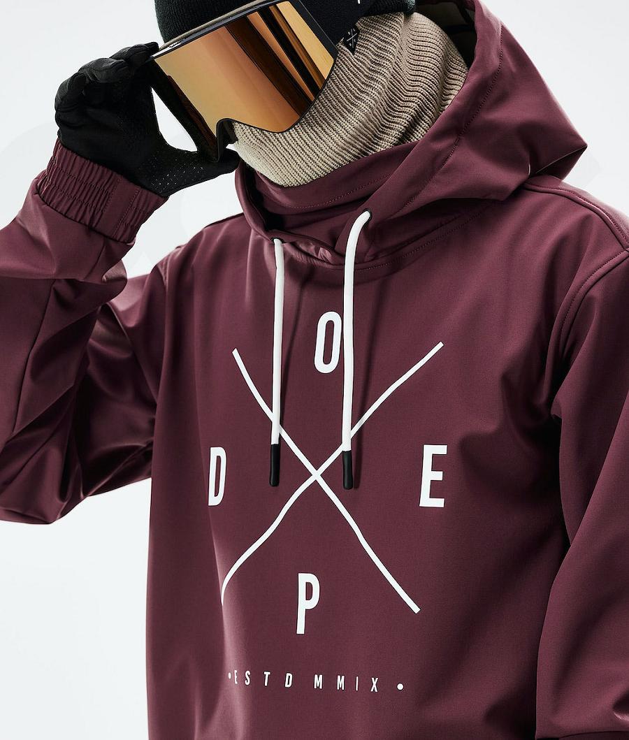 Dope Yeti 2021 2X-Up Uomo Giacche Snowboard Bordeaux | ITHK2835