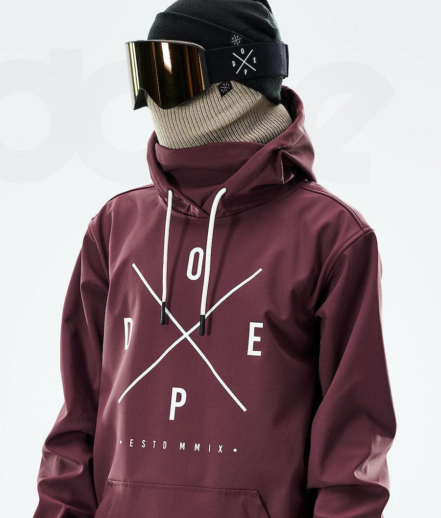 Dope Yeti 2021 2X-Up Uomo Giacche Snowboard Bordeaux | ITHK2835