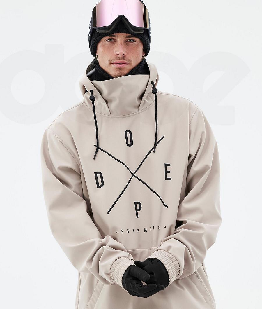 Dope Yeti 2X-Up Uomo Giacche Da Sci Marroni | ITNB2968