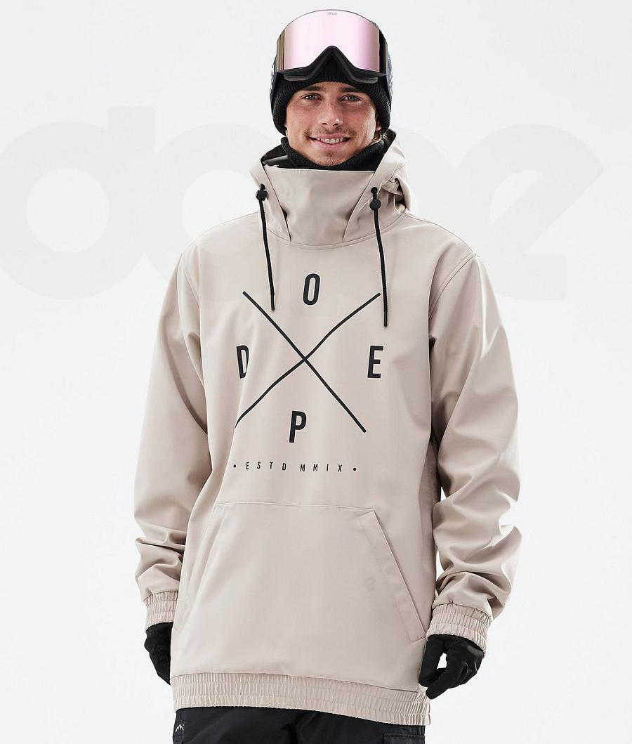 Dope Yeti 2X-Up Uomo Giacche Da Sci Marroni | ITNB2968