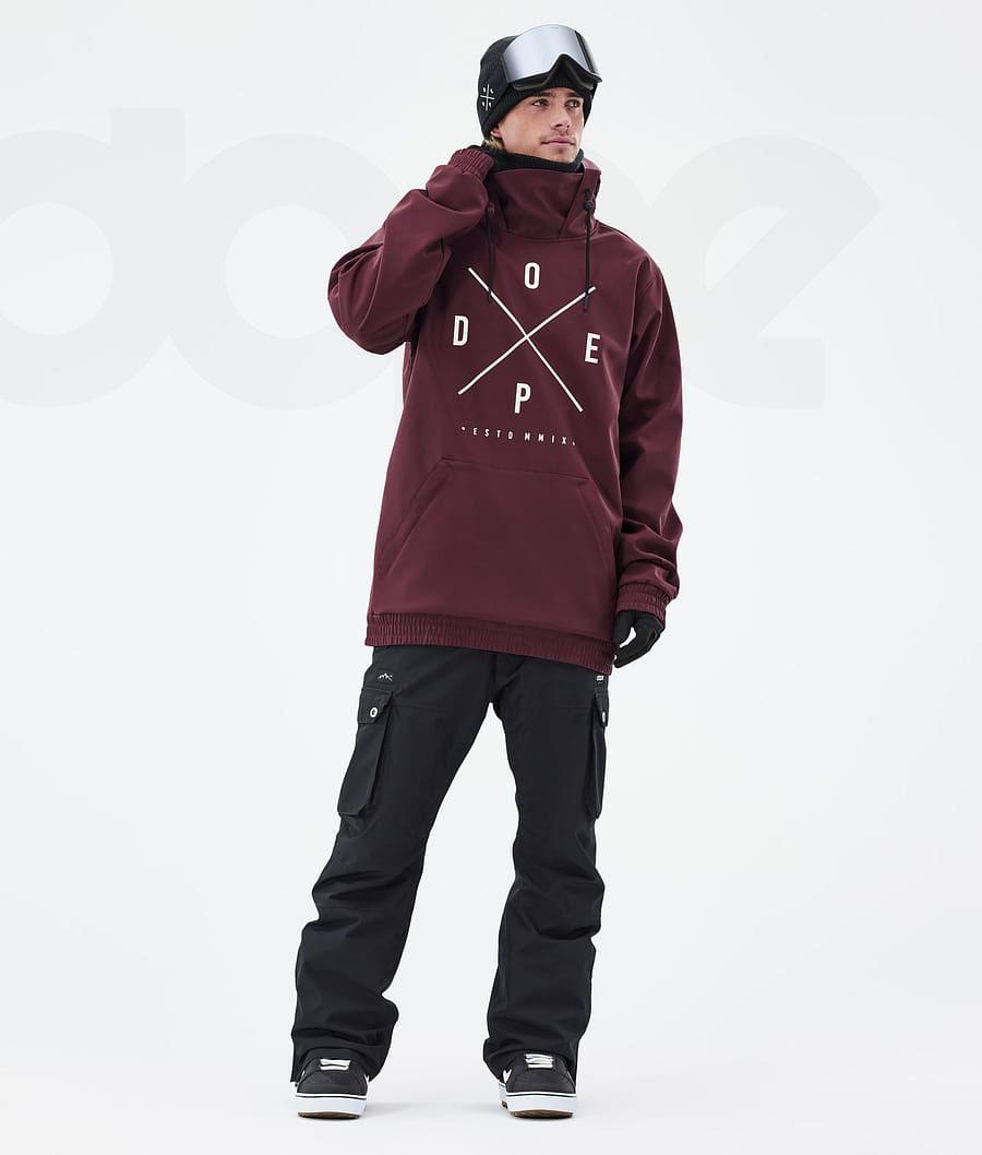 Dope Yeti 2X-Up Uomo Giacche Snowboard Bordeaux | ITRW2848